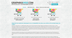 Desktop Screenshot of graphikaweb.com